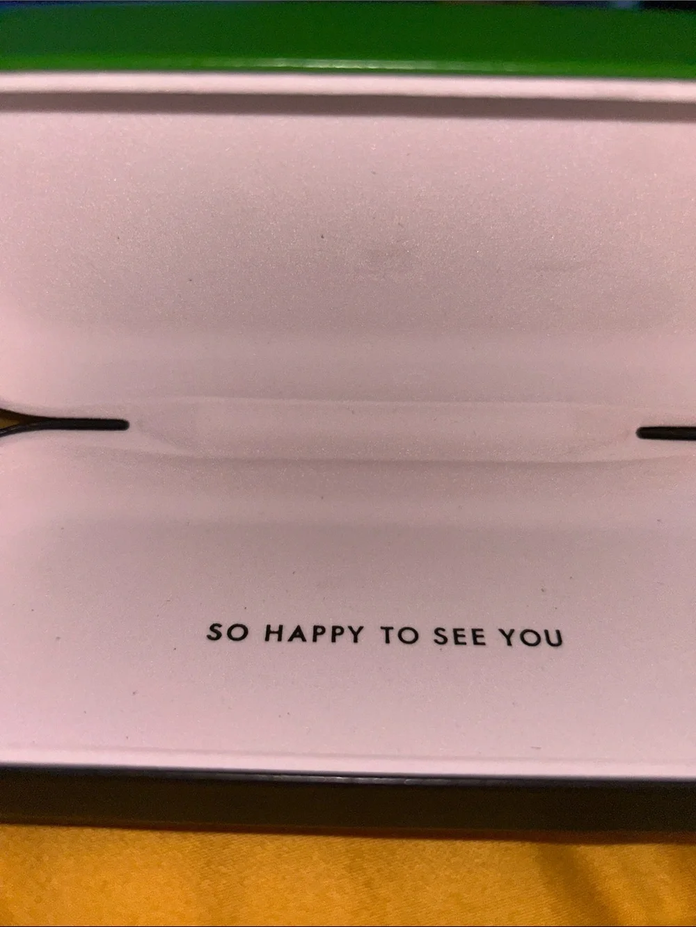 Kate Spade Eyeglass case with Cleaning cloth